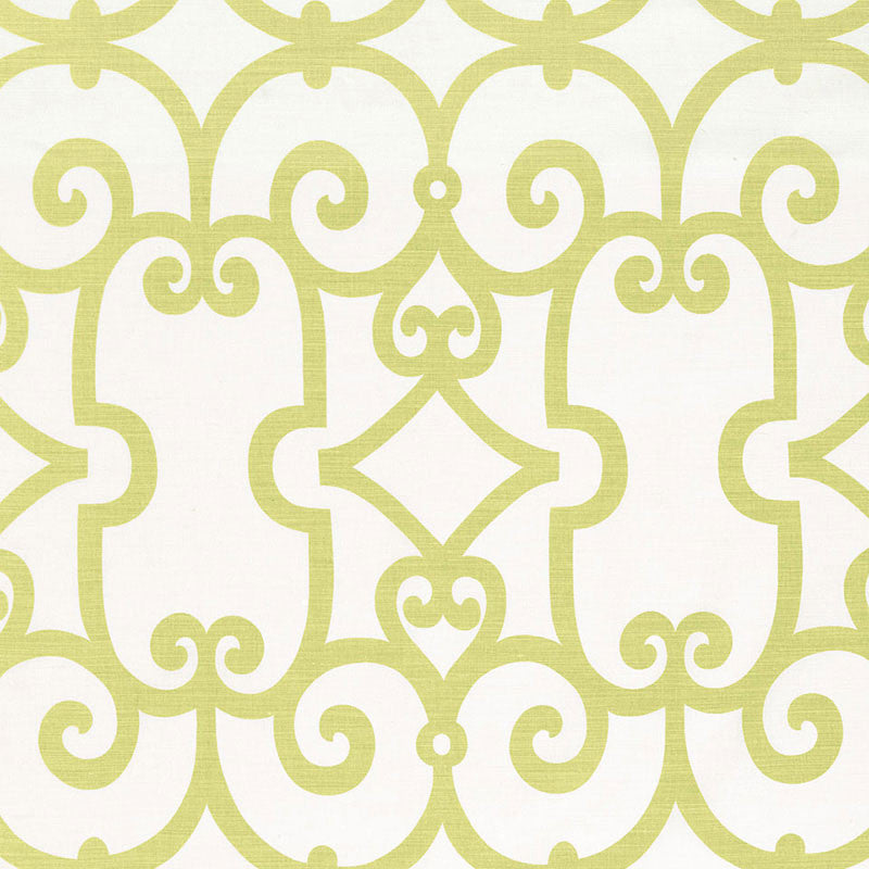 Manor Gate Aloe 174150 by Schumacher Designer Fabric CLASSIC PRINTS See Sample ITALY . </p><p>Repeat: Horizontal: 13 1/2" (34CM) and Vertical: 25 1/4" (64CM) 54" WIDE (137CM) - Swanky Fabrics -