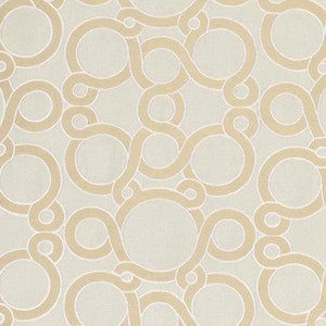 Schumacher Fabric Conundrum Ice Milk 174170