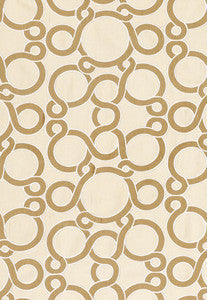 Schumacher Fabric Conundrum Biscuit 174171