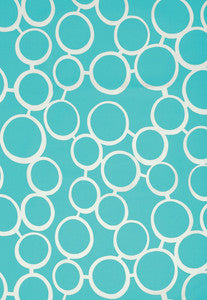 Schumacher Fabric Sunglass Print Pool 174293