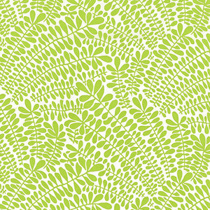 Schumacher Fabric Fronds Print Parrot 174310