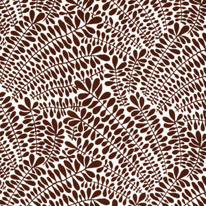 Schumacher Fabric Fronds Print Java 174312