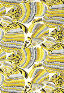 Schumacher Fabric Pisces Print Driftwood 174332