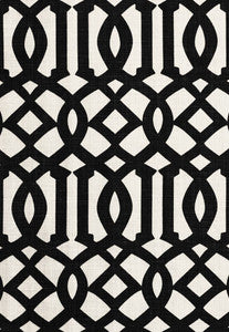 Schumacher Fabric Imperial Trellis Ii Jet 174414