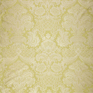 Schumacher Fabric Padova Damask Print Celadon 174421