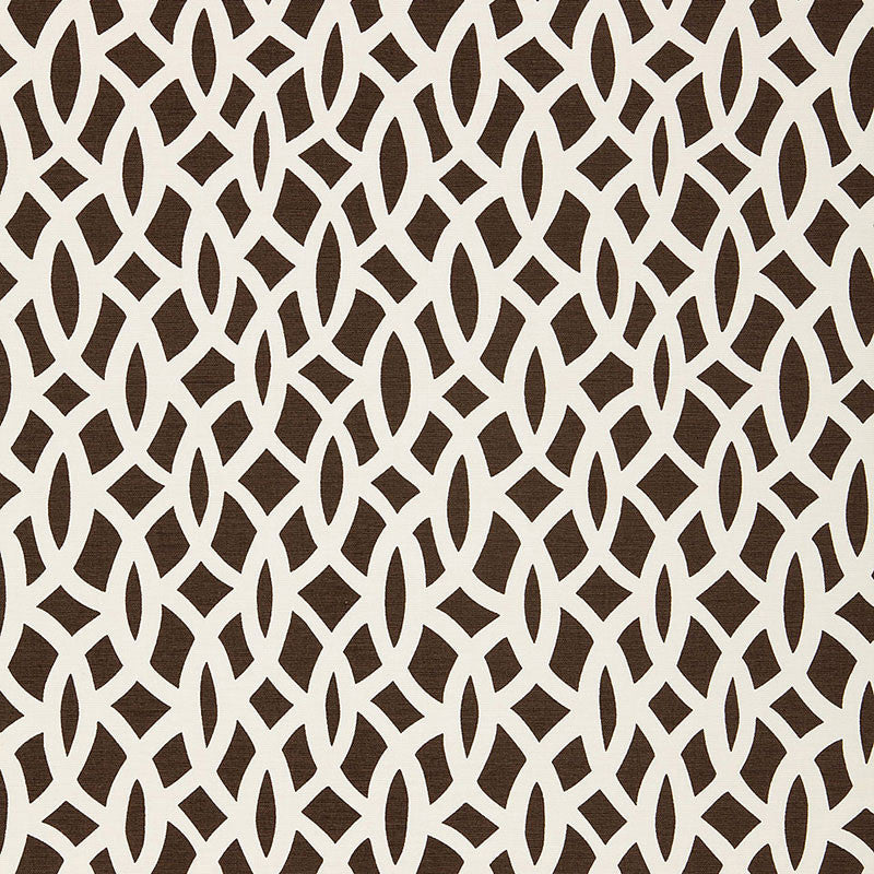 Chain Link Java 174494 by Schumacher Designer Fabric TESSERA I SMALL PATTERNS COTTON 100% INDIA </p><p>Repeat: Horizontal: 6 3/4" (17CM) and Vertical: 18" (46CM) 54 - Swanky Fabrics -