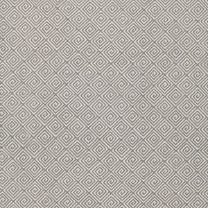 Schumacher Fabric Greek Key Smoke 174501