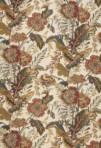 Schumacher Fabric Sandoway Vine Spice 174541