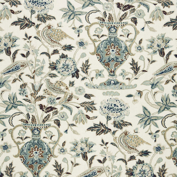 Camberwell Vase Print Mineral 174551 by Schumacher Fabric Schumacher Fabric Camberwell Vase Print Mineral 174551Fabric LINEN 100% UNITED KINGDOM </p><p>Repeat: H: HORZ. 13 1/2" (34CM) , V: VERT. 39 1/2" (100CM) 54 - Fabric Carolina -