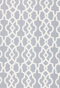 Schumacher Fabric Summer Palace Fret Wisteria 174592