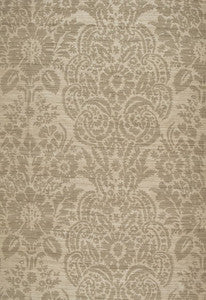 Schumacher Fabric Malay Damask Print Chanterelle 174612