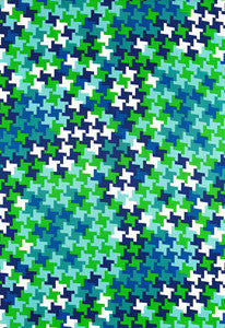 Schumacher Fabric Jax Print Azure 174680