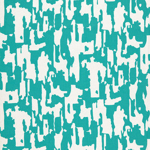 Schumacher Fabric Beauty Bark Print Laguna 174710
