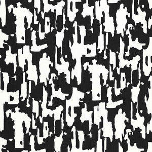 Schumacher Fabric Beauty Bark Print Jet 174713