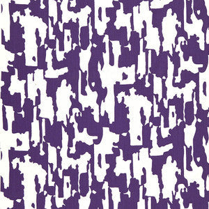 Schumacher Fabric Beauty Bark Print Violet 174715