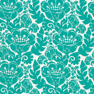 Schumacher Fabric Louis Nui Print Laguna 174721