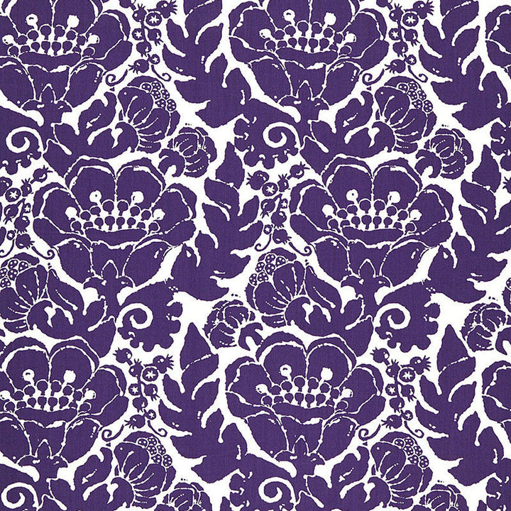 Louis Nui Print Violet 174723 by Schumacher Fabric Schumacher Fabric Louis Nui Print Violet 174723Fabric ACRYLIC TWILL 100% INDONESIA </p><p>Repeat: H: HORZ. 13 1/2" (34CM) , V: VERT. 18" (46CM) 54 - Fabric Carolina -