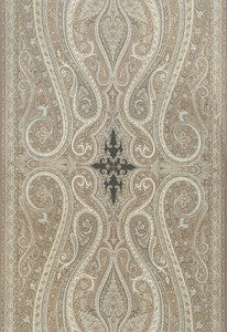 Schumacher Fabric Pasha Paisley Stone 174803