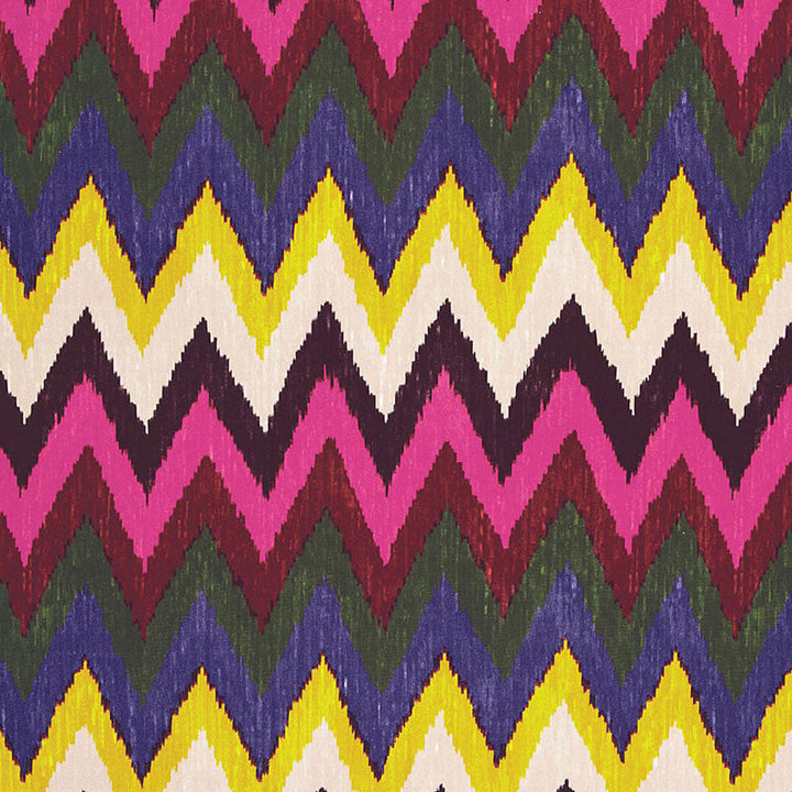 Adras Ikat Print Jewel 174820 by Schumacher Fabric Schumacher Fabric Adras Ikat Print Jewel 174820Fabric COTTON 100% UNITED KINGDOM </p><p>Repeat: H: HORZ. 27" (69CM) , V: VERT. 18 1/2" (47CM) 54 - Fabric Carolina -