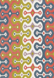Schumacher Fabric Darya Ikat Caravan 174830
