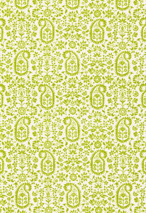 Schumacher Fabric Kalika Paisley Print Palm 174860