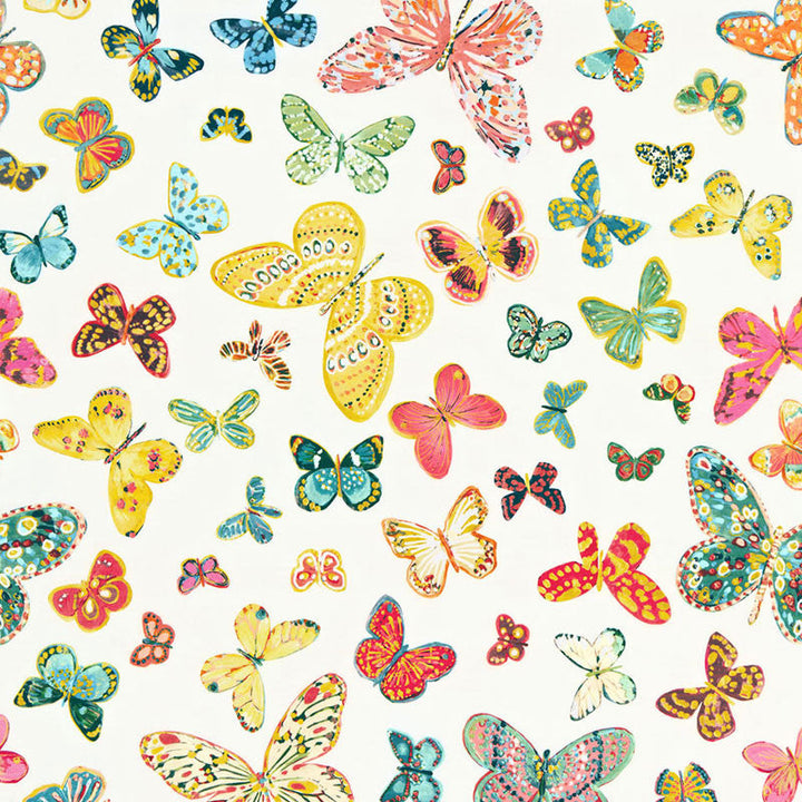Butterfly Multi 174900 by Schumacher Fabric Schumacher Fabric Butterfly Multi 174900Fabric COTTON 100% UNITED KINGDOM </p><p>Repeat: H: HORZ. 27" (69CM) , V: VERT. 32" (81CM) 54 - Fabric Carolina -