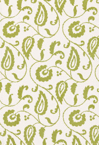 Schumacher Fabric Malacca Ikat Vine Willow 175013