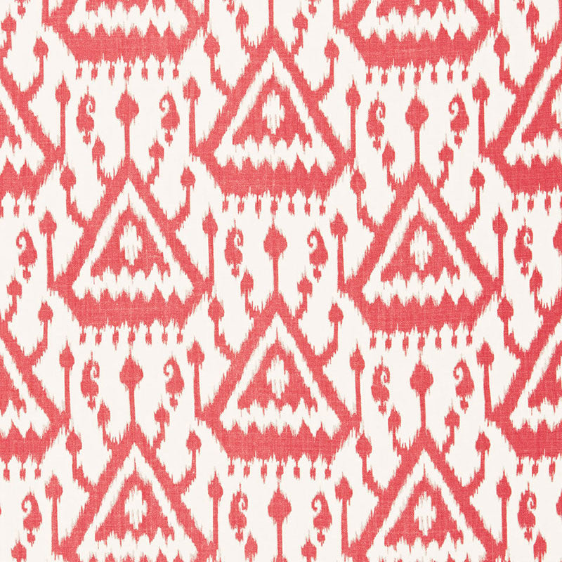 Vientiane Ikat Coral 175020 by Schumacher Fabric Schumacher Fabric Vientiane Ikat Coral 175020Fabric LINEN 100% UNITED KINGDOM </p><p>Repeat: H: HORZ. 6 3/4" (17CM) , V: VERT. 12 5/8" (32CM) 54 - Fabric Carolina -