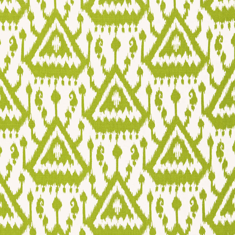 Vientiane Ikat Palm 175023 by Schumacher Fabric Schumacher Fabric Vientiane Ikat Palm 175023Fabric LINEN 100% UNITED KINGDOM </p><p>Repeat: H: HORZ. 6 3/4" (17CM) , V: VERT. 12 5/8" (32CM) 54 - Fabric Carolina -
