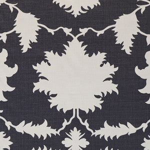 Schumacher Fabric Garden Of Persia Charcoal 175035