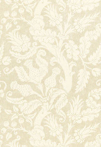 Schumacher Fabric Villa De Medici Greige 175070