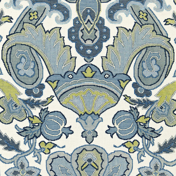 Mataura Linen Print Aegean 175080 by Schumacher Fabric Schumacher Fabric Mataura Linen Print Aegean 175080Fabric LINEN 100% FRANCE </p><p>Repeat: H: HORZ. 26 3/4" (68CM) , V: VERT. 35 7/8" (91CM) 53.5 - Fabric Carolina -