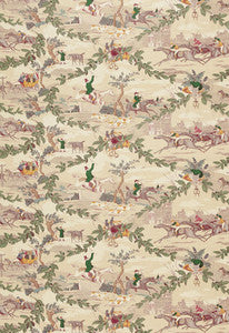 Schumacher Fabric Aston Manor Print Document 175140