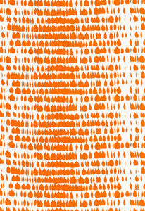 Schumacher Fabric Queen Of Spain Carrot 175202