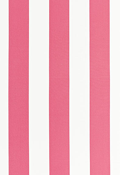 Geyer Stripe Berry 175242 by Schumacher Designer Fabric Classic-Prints 100% Cotton - Horizontal: 9 and Vertical: - 54 - Swanky Fabrics -