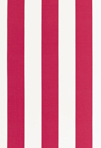 Schumacher Fabric Geyer Stripe Apple 175243