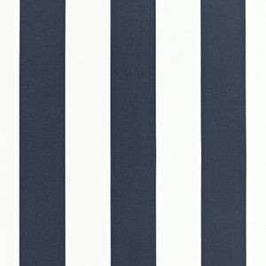 Schumacher Fabric Geyer Stripe Navy 175245