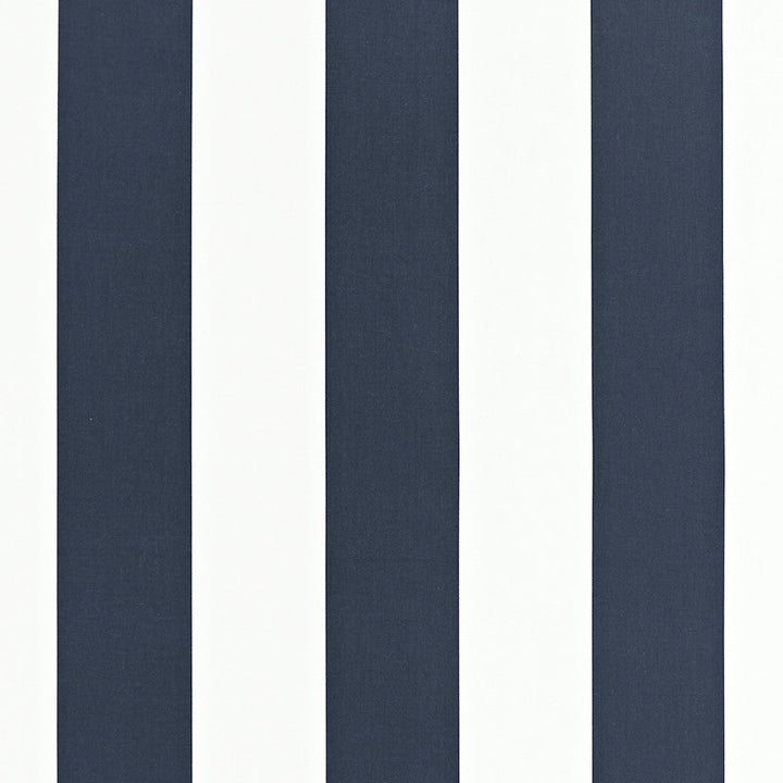 Geyer Stripe Navy 175245 by Schumacher Fabric Schumacher Fabric Geyer Stripe Navy 175245Fabric COTTON 100% UNITED KINGDOM </p><p>Repeat: H: HORZ. 9" (23CM) , V: 54 - Fabric Carolina -