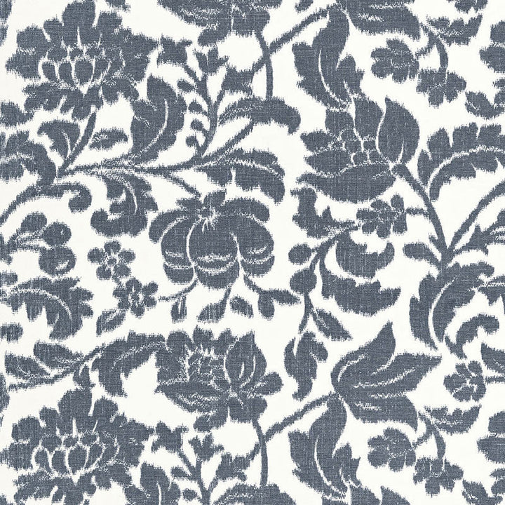 Tranquil Vine Indigo 175302 by Schumacher Fabric Schumacher Fabric Tranquil Vine Indigo 175302Fabric LINEN 50% INDIA </p><p>Repeat: H: HORZ. 27" (69CM) , V: VERT.22 1/2" (57CM) 54 - Fabric Carolina -