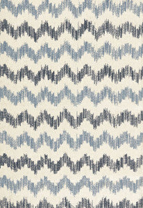 Schumacher Fabric Sierra Ikat Indigo 175310