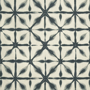 Schumacher Fabric Andromeda Linen Charcoal 175382