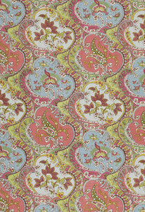 Schumacher Fabric Pickfair Paisley Multi 175550
