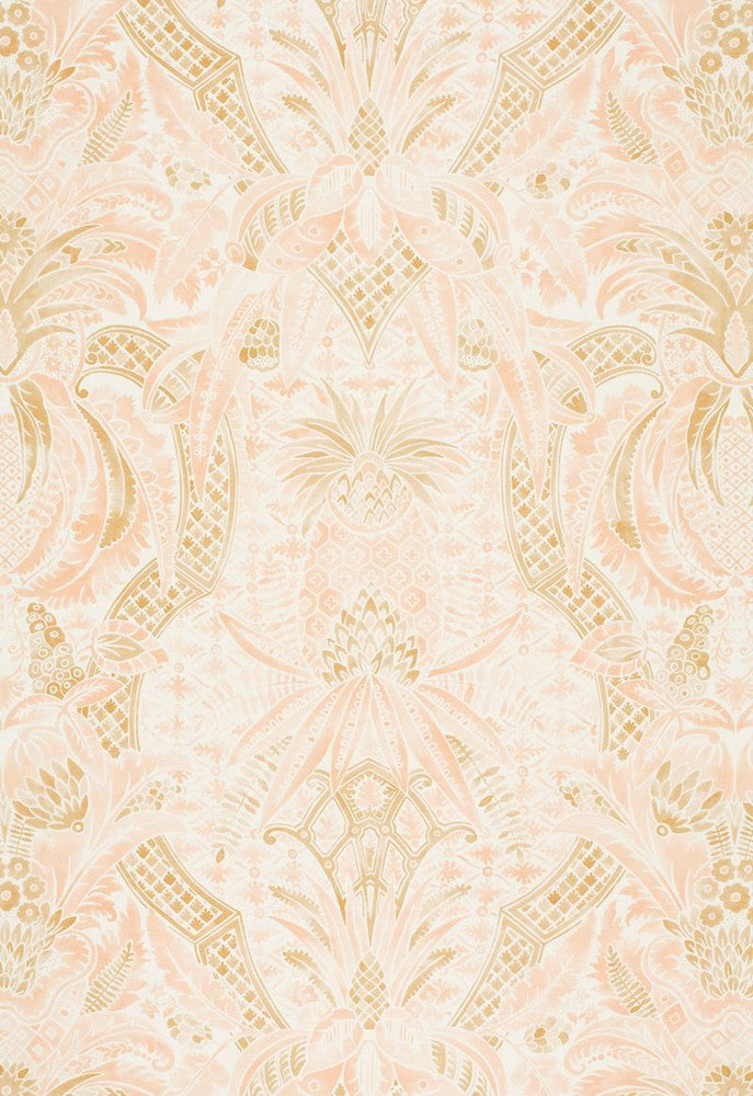 Cap Ferrat Blush 175581 by Schumacher Designer Fabric Timothy-Corrigan 57% Linen, 43% Cotton - Horizontal: 27 and Vertical: 32 54 - Swanky Fabrics -