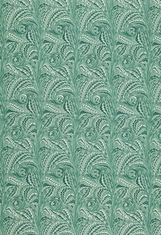 Verona Viridian 175642 by Schumacher Designer Fabric Martyn-Lawrence-Bullard 100% Cotton - Horizontal: 18.25 and Vertical: 24 54.75 - Swanky Fabrics -