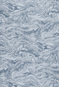 Schumacher Fabric Romeo Lapis 175651