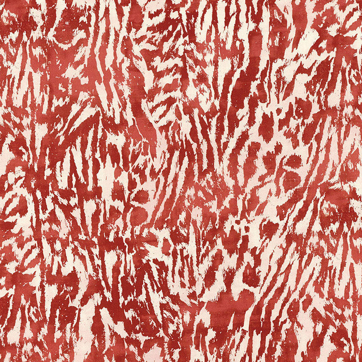 Feline Alizarin 175996 by Schumacher Designer Fabric CELERIE KEMBLE III LINEN 100% ITALY </p><p>Repeat: Horizontal: 27" (69CM) and Vertical: 35 3/8" (90CM) 54 - Swanky Fabrics -