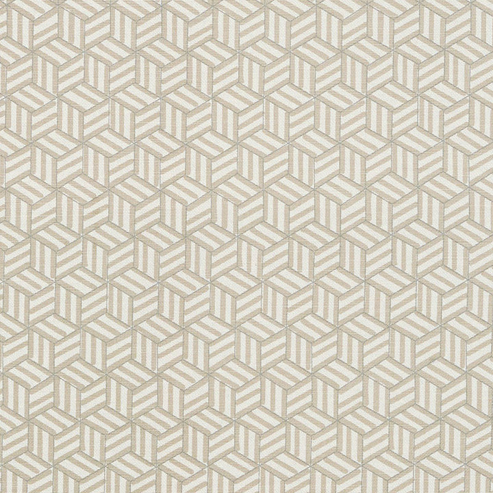 Tumbling Blocks Greige 176040 by Schumacher Designer Fabric MILES REDD LINEN 53% COTTON 47% IRELAND WYZENBEEK 15,000 </p><p>Repeat: Horizontal: 6 3/4" (17CM) and Vertical: 8" (20CM) 54 - Swanky Fabrics -