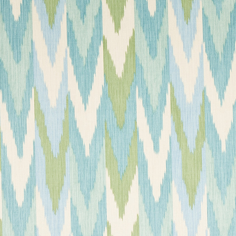 Kashgar Velvet Ikat Mineral & Leaf 176103 by Schumacher Designer Fabric CUT & PATTERNED VELVETS COTTON 100% ITALY MARTINDALE 30,000 </p><p>Repeat: Horizontal: 12 2/5" (34CM) and Vertical: 13 4/5" (96CM) 54.1111 - Swanky Fabrics -