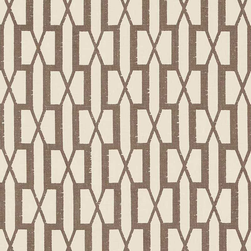 Belvedere Berber Brown 176117 by Schumacher Designer Fabric VEERE GRENNEY See Sample UNITED KINGDOM MEDIUM DUTY </p><p>Repeat: Horizontal: 2 7/8" (7CM) and Vertical: 4" (10CM) 53 1/2" (136CM) - Swanky Fabrics -