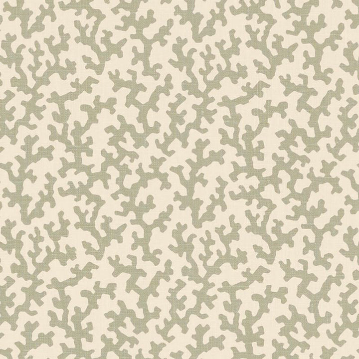 Folly Sage 176123 by Schumacher Designer Fabric Veere-Grenney 100% Linen Martindale 25,000 Horizontal: 4.375 and Vertical: 4.75 52.75 - Swanky Fabrics -